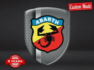 Fiat Abarth Domingsticker Hochwertig Professionell Anpassbar